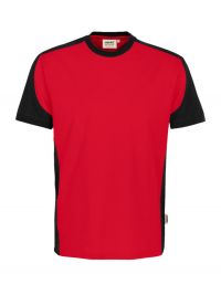 Rotes Arbeits T-Shirt